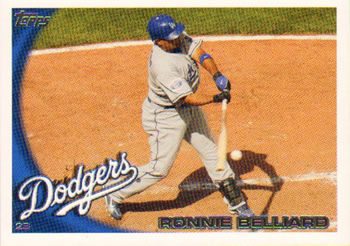 2010 Topps Update Ronnie Belliard US-66 Los Angeles Dodgers