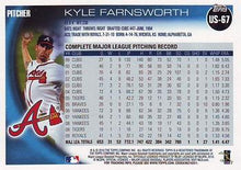 Load image into Gallery viewer, 2010 Topps Update Kyle Farnsworth US-67 Atlanta Braves
