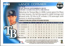 Load image into Gallery viewer, 2010 Topps Update Lance Cormier US-69 Tampa Bay Rays
