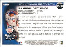 Load image into Gallery viewer, 2010 Topps Update Jonathan Broxton AS US-70 Los Angeles Dodgers
