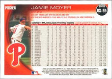 Load image into Gallery viewer, 2010 Topps Update Jamie Moyer US-95 Philadelphia Phillies
