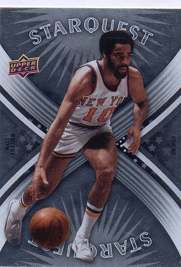 2008-09 UPD Starquest Walt Frazier #SQ-11 NY KNICKS