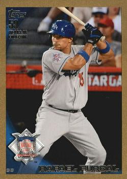 2010 Topps Update Gold Parallel 1426/2010 Rafael Furcal  #US-90 Los Angeles Dodgers