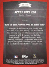 Load image into Gallery viewer, 2010 Topps Peak Performance #PP-110 Jered Weaver
