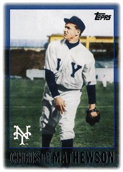 2010 Topps Vintage Legends #VLC-33 Christy Mathewson New York Yankees, New York Giants