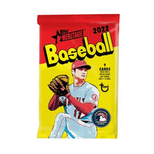 Load image into Gallery viewer, 2022 Topps Heritage Baseball Trading Cards Blaster Box

