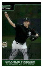 Load image into Gallery viewer, 2006 Bowman Draft Picks &amp; Prospects #BDP35 Charlie Haeger Chrome
