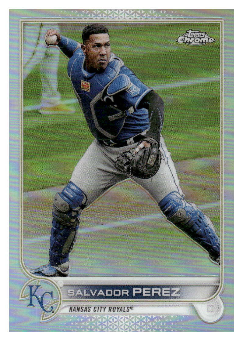 2022 Topps Chrome Sonic #50 Salvador Perez Refractor