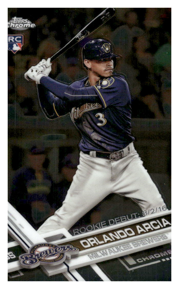 2017 Topps Chrome Update #HMT52 Orlando Arcia