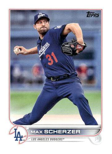 2022 Topps #310 Max Scherzer