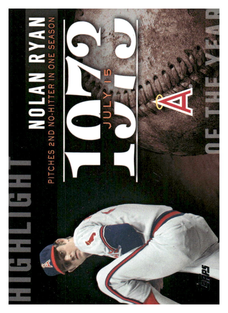 2015 Topps #H-17 Nolan Ryan Highlight of the Year