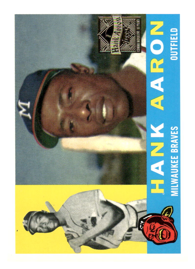 2000 Topps #7 Hank Aaron Limited Aaron