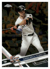 Load image into Gallery viewer, 2017 Topps Chrome Update #HMT27 Giancarlo Stanton
