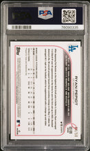 Load image into Gallery viewer, 2022 Topps Chrome Update Sapphire Edition #109 Ryan Pepiot Gold PSA 9
