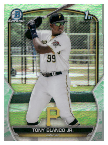 2023 Bowman #BCP-134 Tony Blanco Jr. Chrome Prospects Lunar Glow Refractor