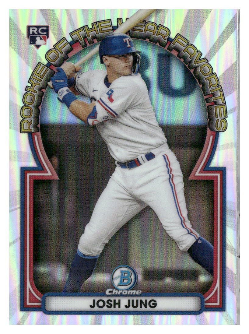 2023 Bowman #ROYF-9 Josh Jung Rookie of the Year Favorites