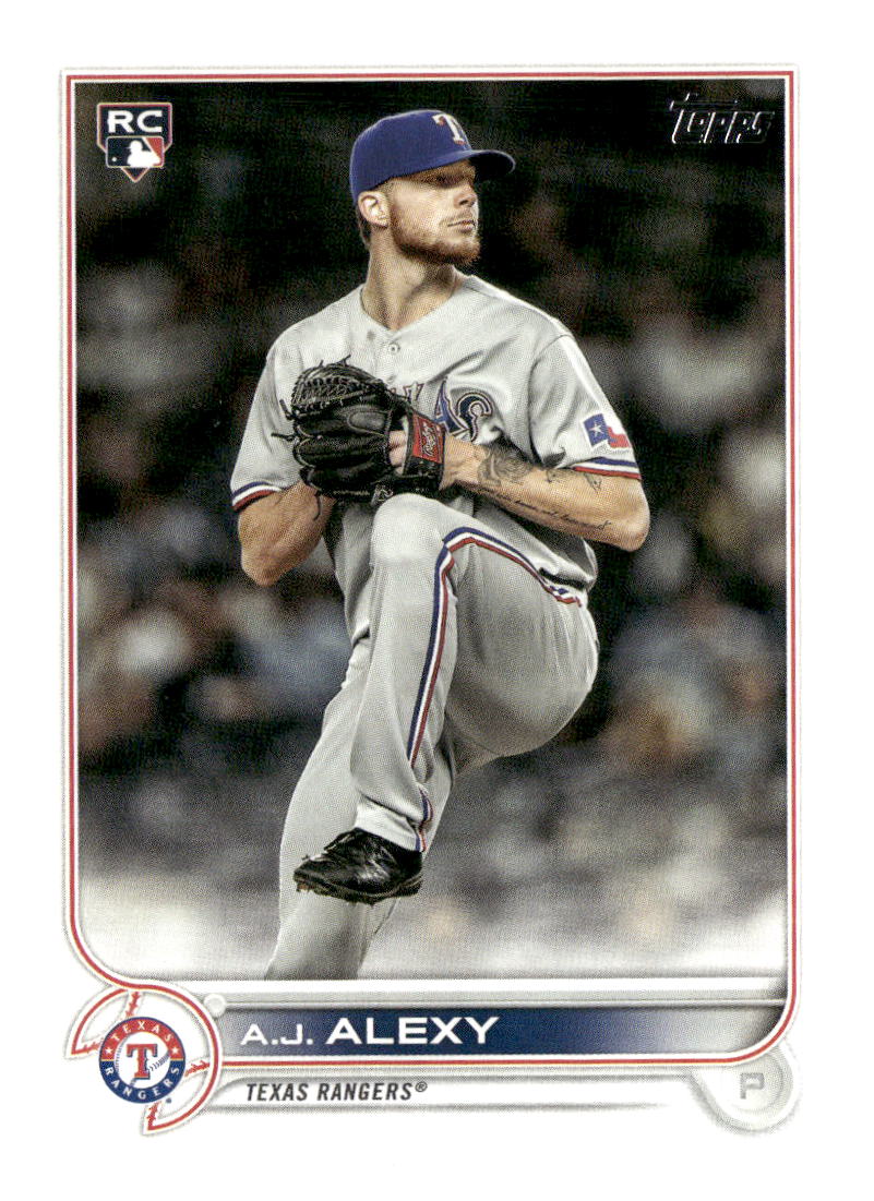 2022 Topps #547 A.J. Alexy