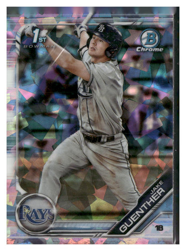 2019 Bowman Draft Sapphire Edition #BDC-96 Jake Guenther