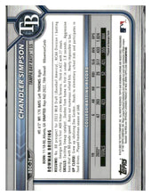 Load image into Gallery viewer, 2022 Bowman Draft Sapphire Edition #BDC-26 Chandler Simpson
