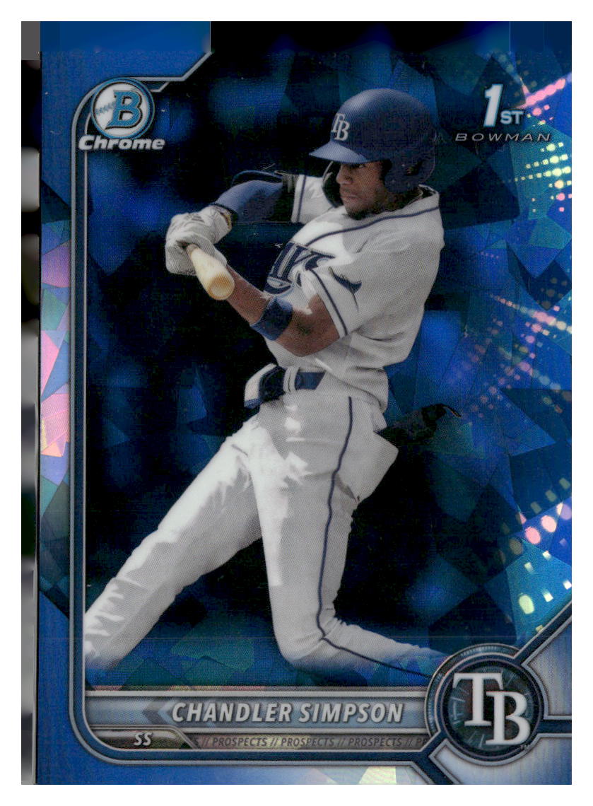 2022 Bowman Draft Sapphire Edition #BDC-26 Chandler Simpson