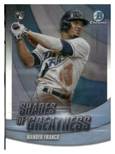 Load image into Gallery viewer, 2022 Bowman Chrome #SG-1 Wander Franco Shades of Greatness
