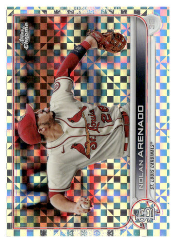 2022 Topps Chrome #74 Nolan Arenado X-Fractor