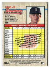 Load image into Gallery viewer, 2020 Bowman Heritage #92CP-JK Jarred Kelenic Chrome Prospects
