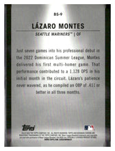 Load image into Gallery viewer, 2023 Bowman #BS-9 Lazaro Montes Bowman Spotlights
