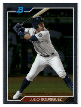 Load image into Gallery viewer, 2020 Bowman Heritage #92CP-ROD Julio Rodriguez Chrome Prospects
