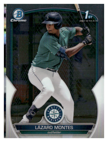 2023 Bowman #BCP-58 Lazaro Montes Chrome Prospects