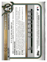 Load image into Gallery viewer, 2022 Bowman Draft Sapphire Edition #BDC-121 Henry Bolte
