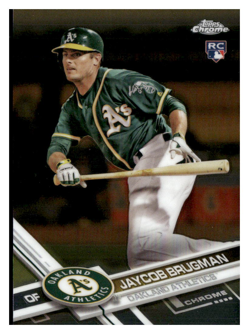 2017 Topps Chrome Update #HMT62 Jaycob Brugman