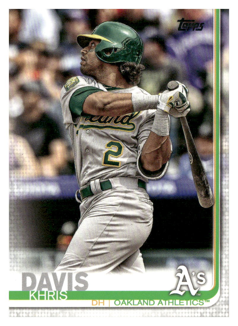 2019 Topps #149a Khris Davis