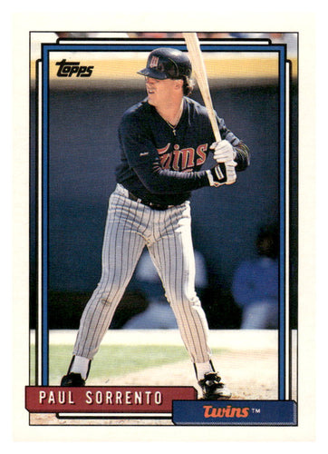 1992 Topps #546 Paul Sorrento