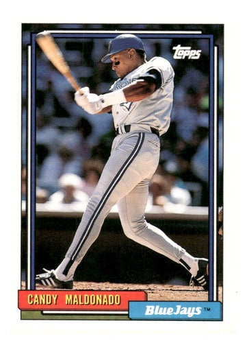 1992 Topps #507 Candy Maldonado