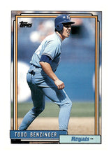 Load image into Gallery viewer, 1992 Topps #506 Todd Benzinger Gold
