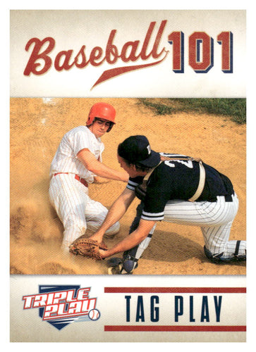 2012 Panini Triple Play #272 Tag Play