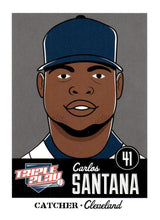 Load image into Gallery viewer, 2012 Panini Triple Play #23 Carlos Santana
