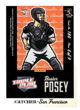 Load image into Gallery viewer, 2012 Panini Triple Play #186 Buster Posey
