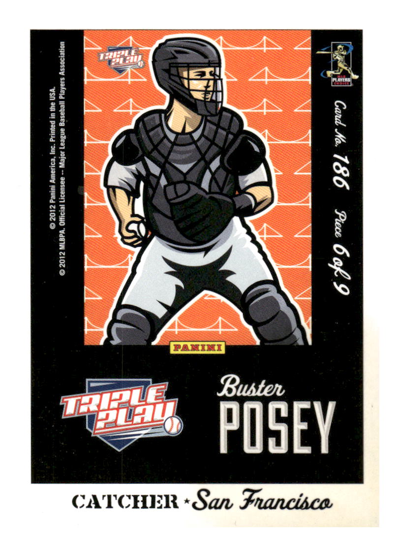 2012 Panini Triple Play #186 Buster Posey