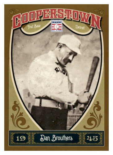 2013 Panini Cooperstown #13 Dan Brouthers