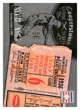 Load image into Gallery viewer, 2013 Panini Cooperstown #12 1936 World Series Historic Tickets
