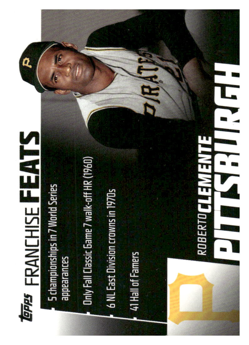 2019 Topps #FF-22 Roberto Clemente Franchise Feats