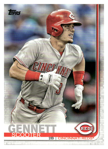 2019 Topps #107 Scooter Gennett Gold #/2019