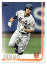 Load image into Gallery viewer, 2019 Topps #172a Brandon Nimmo
