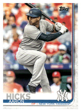 Load image into Gallery viewer, 2019 Topps #260a Aaron Hicks
