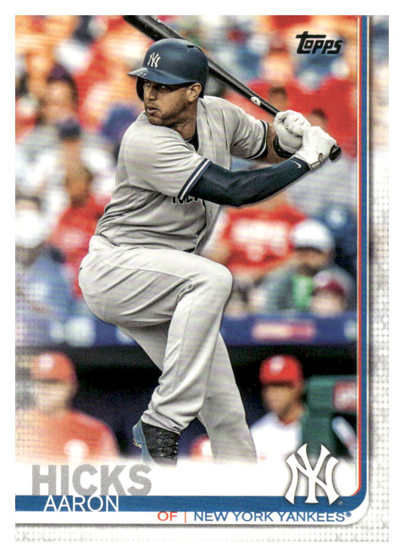 2019 Topps #260a Aaron Hicks