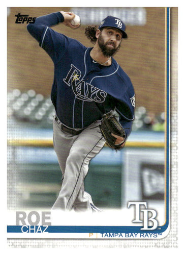 2019 Topps #405 Chaz Roe 582 Montgomery