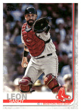 Load image into Gallery viewer, 2019 Topps #419 Sandy Leon Father&#39;s Day Blue #/50
