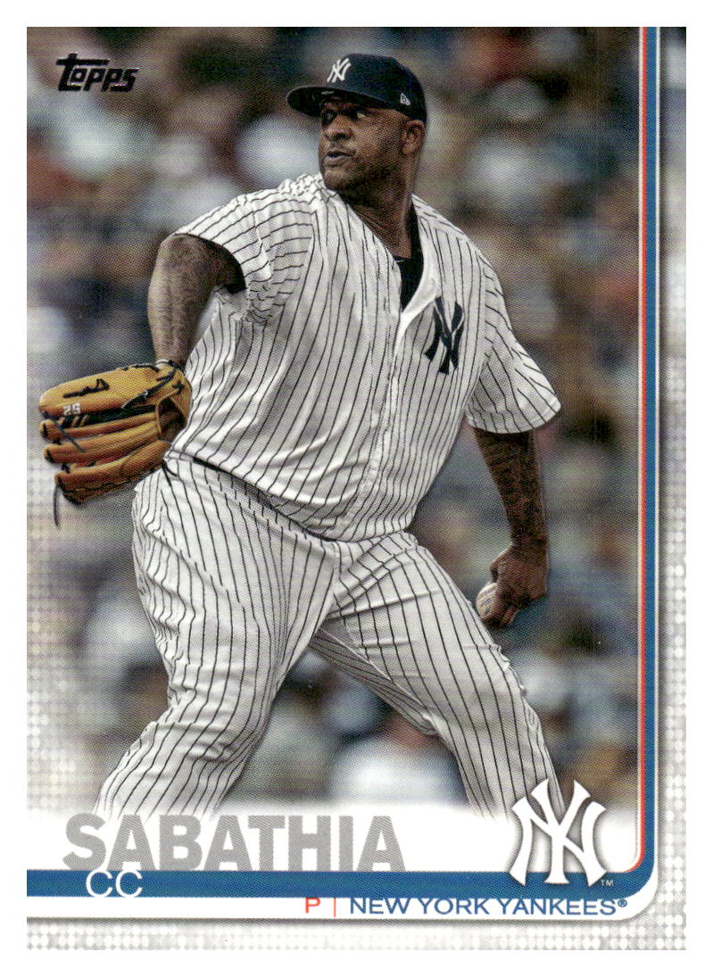 2019 Topps #486 CC Sabathia 582 Montgomery